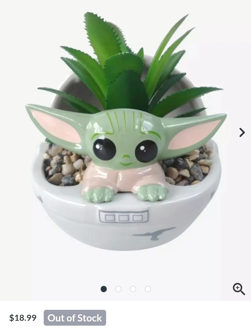 Starwars Ceramic Planter